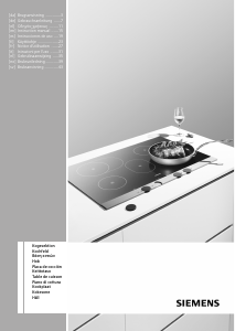 Mode d’emploi Siemens EA125501 Table de cuisson