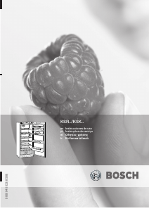 Kullanım kılavuzu Bosch KSK38430 Buzdolabı