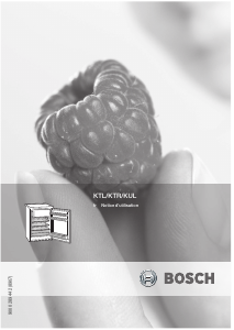 Mode d’emploi Bosch KTL14V21FF Réfrigérateur