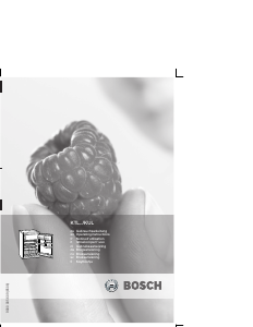 Manuale Bosch KTL1445 Frigorifero