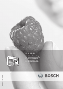 Manuale Bosch KUL16A41 Frigorifero