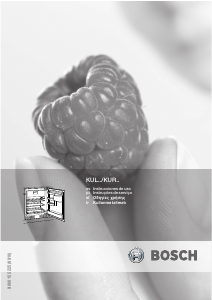 Manual de uso Bosch KUR15A50FF Refrigerador