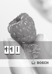 Manual Bosch KAN56V10 Frigorífico combinado