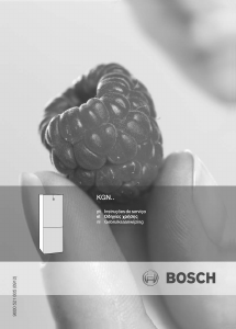 Manual Bosch KGN36S59 Frigorífico combinado