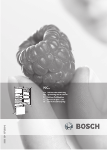 Handleiding Bosch KIC38A40 Koel-vries combinatie