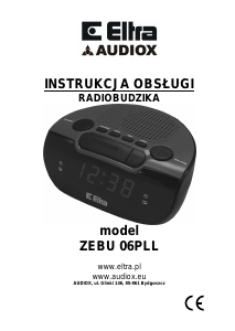 Instrukcja Eltra Zebu 06PLL Radiobudzik