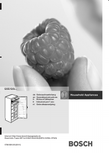 Bedienungsanleitung Bosch GSE28422 Gefrierschrank