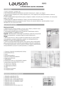 Instrukcja Lauson R890 Radio