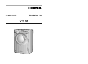 Manuale Hoover VTS 610D1-30 Lavatrice