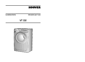 Manuale Hoover VT 912D2-30 Lavatrice