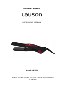 Instrukcja Lauson AHC102 Prostownica