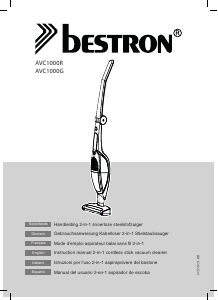 Handleiding Bestron AVC1000G Stofzuiger
