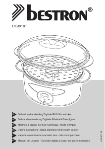Bedienungsanleitung Bestron DCJ918T Dampfkocher