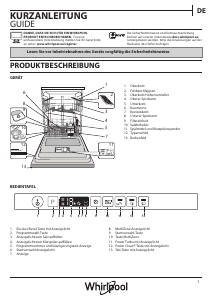 Bedienungsanleitung Whirlpool WIO 3T123 6.5P Geschirrspüler