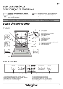 Manual Whirlpool WFE 2B19 X Máquina de lavar louça
