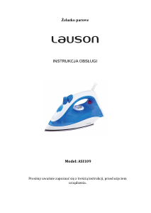 Instrukcja Lauson ASI107 Żelazko