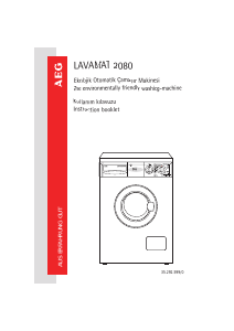 Bruksanvisning AEG Lavamat 2080 Tvättmaskin