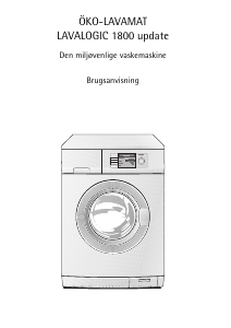 Brugsanvisning AEG Lavamat Lavalogic 1800 Vaskemaskine