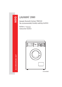 Bruksanvisning AEG Lavamat 2060 Tvättmaskin