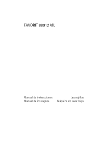 Manual AEG F88012VIL Máquina de lavar louça