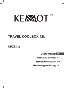 Handleiding Kemot URZ3342 Koelbox
