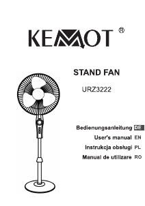 Handleiding Kemot URZ3222 Ventilator