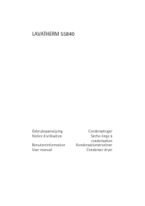 Bruksanvisning AEG T55840 Torktumlare