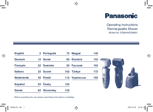 Handleiding Panasonic ES-8901 Scheerapparaat