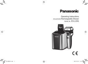 Manual Panasonic ES-LV9Q Máquina barbear
