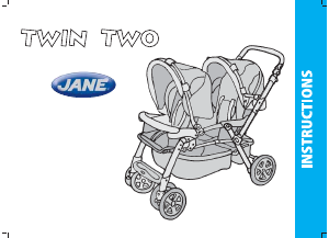 Bedienungsanleitung Jane Twin Pro Kinderwagen