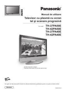 Manual Panasonic TH-37PA40E Televizor plasma