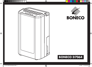 Handleiding Boneco D7064 Luchtbevochtiger