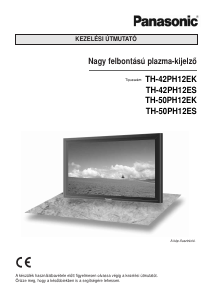 Használati útmutató Panasonic TH-42PH12ES Plazmatelevízió