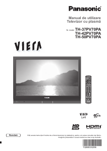 Manual Panasonic TH-37PV70PA Viera Televizor plasma