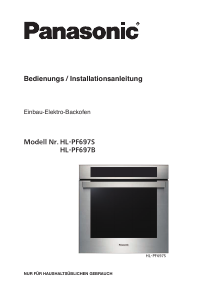 Bedienungsanleitung Panasonic HL-PF697S Backofen