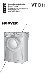 Manual Hoover VT 812D11/1-S Máquina de lavar roupa