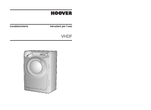 Manuale Hoover VHDF 810-30 Lavatrice