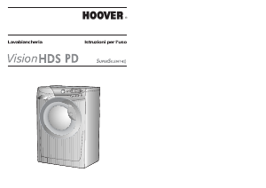 Manuale Hoover VHDS 6123 PD-30 Lavatrice