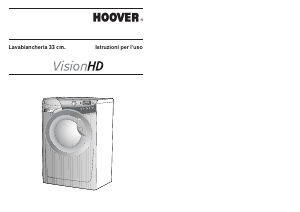 Manuale Hoover VHD33 410/L-30 Lavatrice