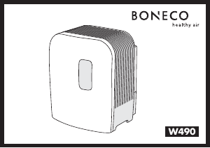 说明书 BonecoW490空气净化器