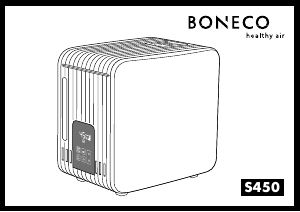 Instrukcja Boneco S450 Nawilżacz