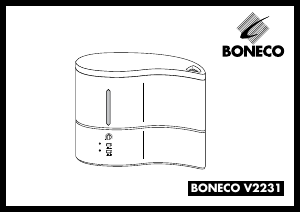 Handleiding Boneco V2231 Luchtbevochtiger