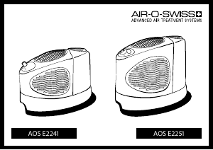 Manual Boneco AOS E2241 Humidifier