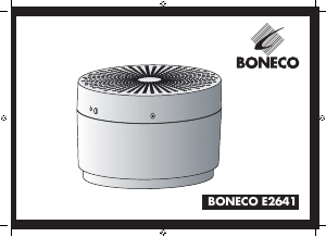 Manual Boneco E2641 Humidifier