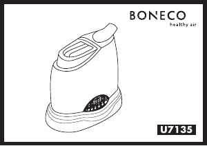 Bruksanvisning Boneco U7135 Luftfukter