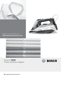 Handleiding Bosch TDI9015GB Sensixxx Strijkijzer