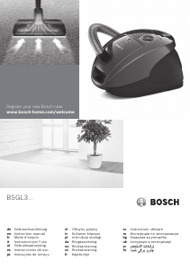 Εγχειρίδιο Bosch BGL3A315 Ηλεκτρική σκούπα