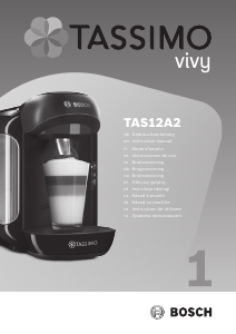 Bruksanvisning Bosch TAS12A2 Tassimo Vivy Kaffemaskin