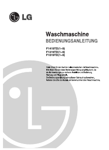 Bedienungsanleitung LG F1419TD Waschmaschine