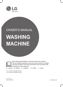 Manual LG F12G6NDN2H Washing Machine